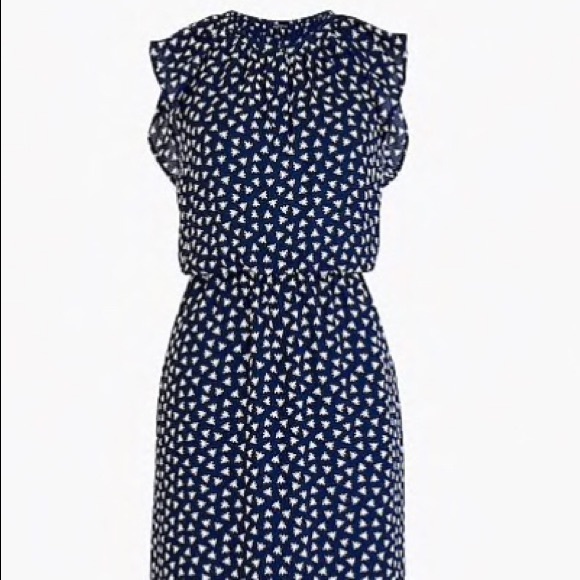 Brand new w/tags J.Crew midi dress w/cap sleeves - Picture 2 of 6